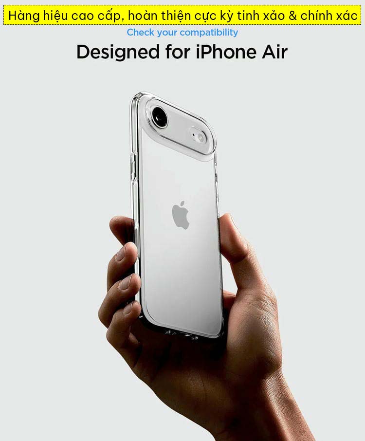 Ốp lưng iPhone 17 Air Spigen Ultra Hybrid 6